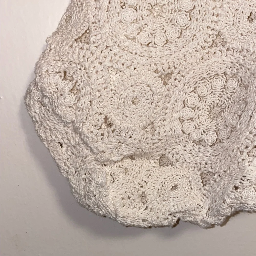 Zara Small White Lace Blouse - Picture 8 of 9